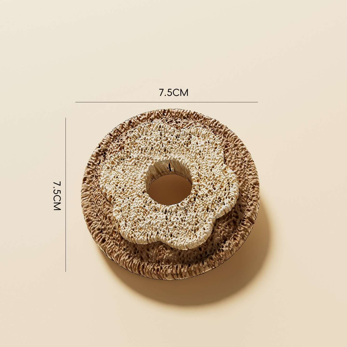 Matatabi-Infused Loofah Cat Chew Toy (Bread & Cookie Shapes)