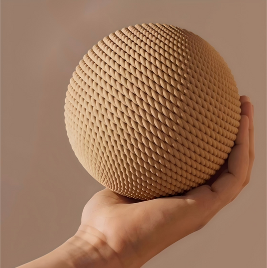 Oversized 10cm Diameter Sisal Cat Scratching Ball